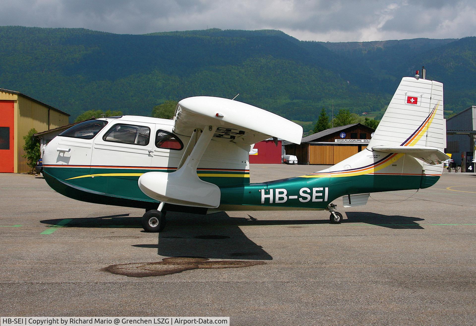 HB-SEI, 1947 Republic RC-3 Seabee C/N 936, Grenchen LSZG April 2010