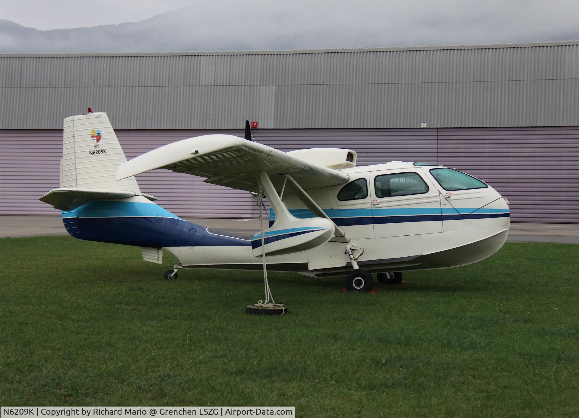 N6209K, 1947 Republic RC-3 Seabee C/N 409, at Grenchen LSZG August 2011
