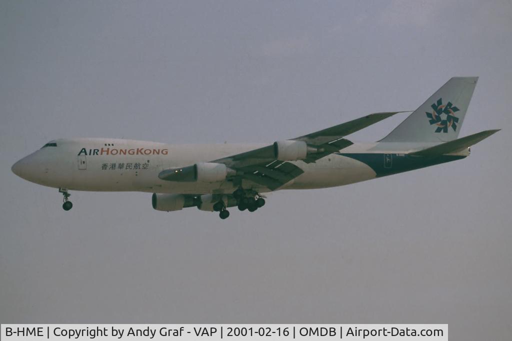 B-HME, 1980 Boeing 747-2L5B C/N 22106, Air Hongkong 747-200