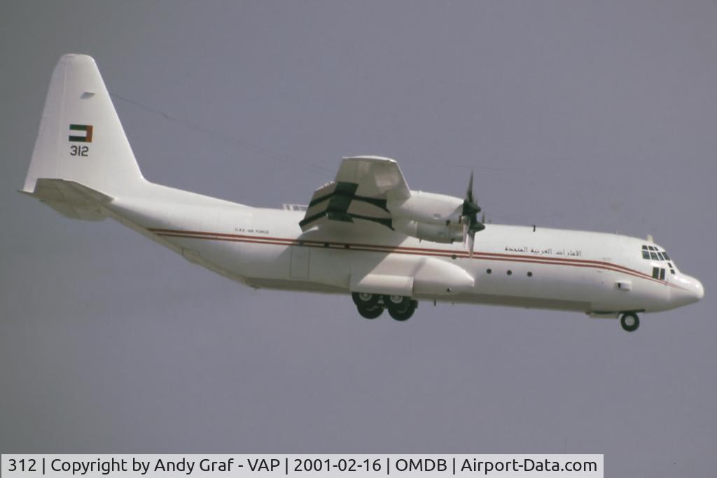 312, 1983 Lockheed C-130H-30 Hercules C/N 382-4961, UAE Air Force L-130