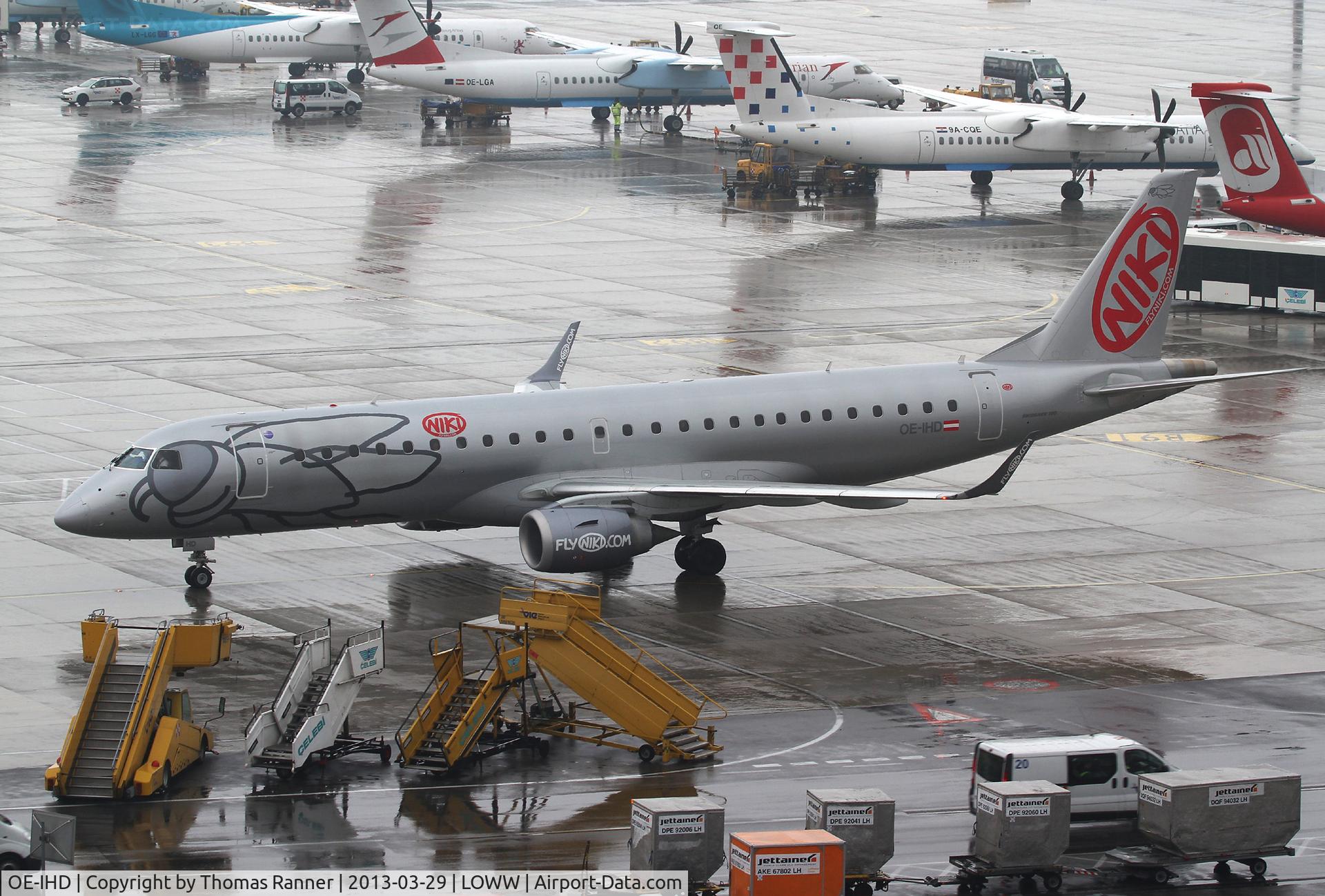 OE-IHD, 2010 Embraer E190 (ERJ-190-100) C/N 19000354, Niki Embraer 190