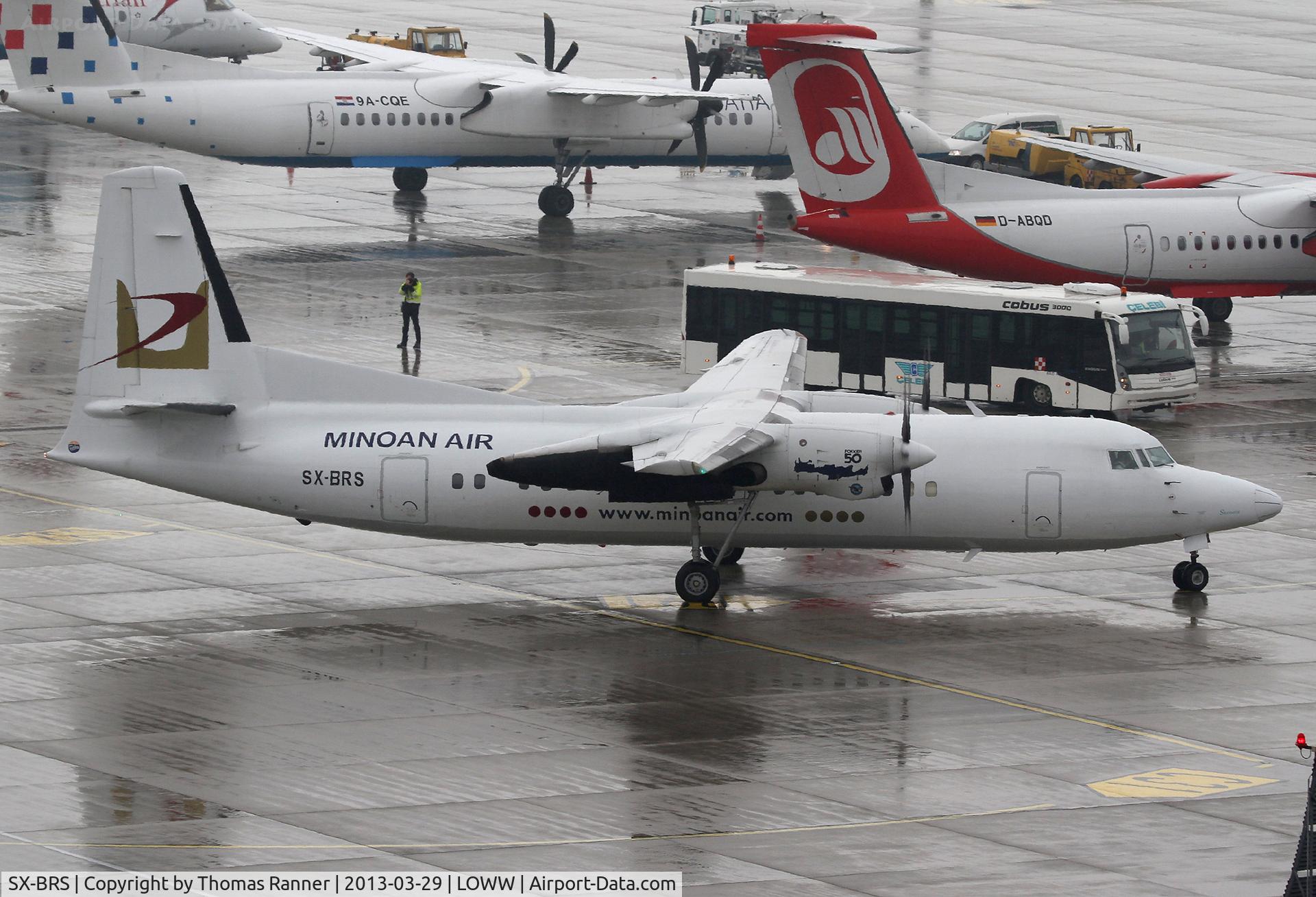 SX-BRS, 1990 Fokker 50 C/N 20206, SX-BRS
