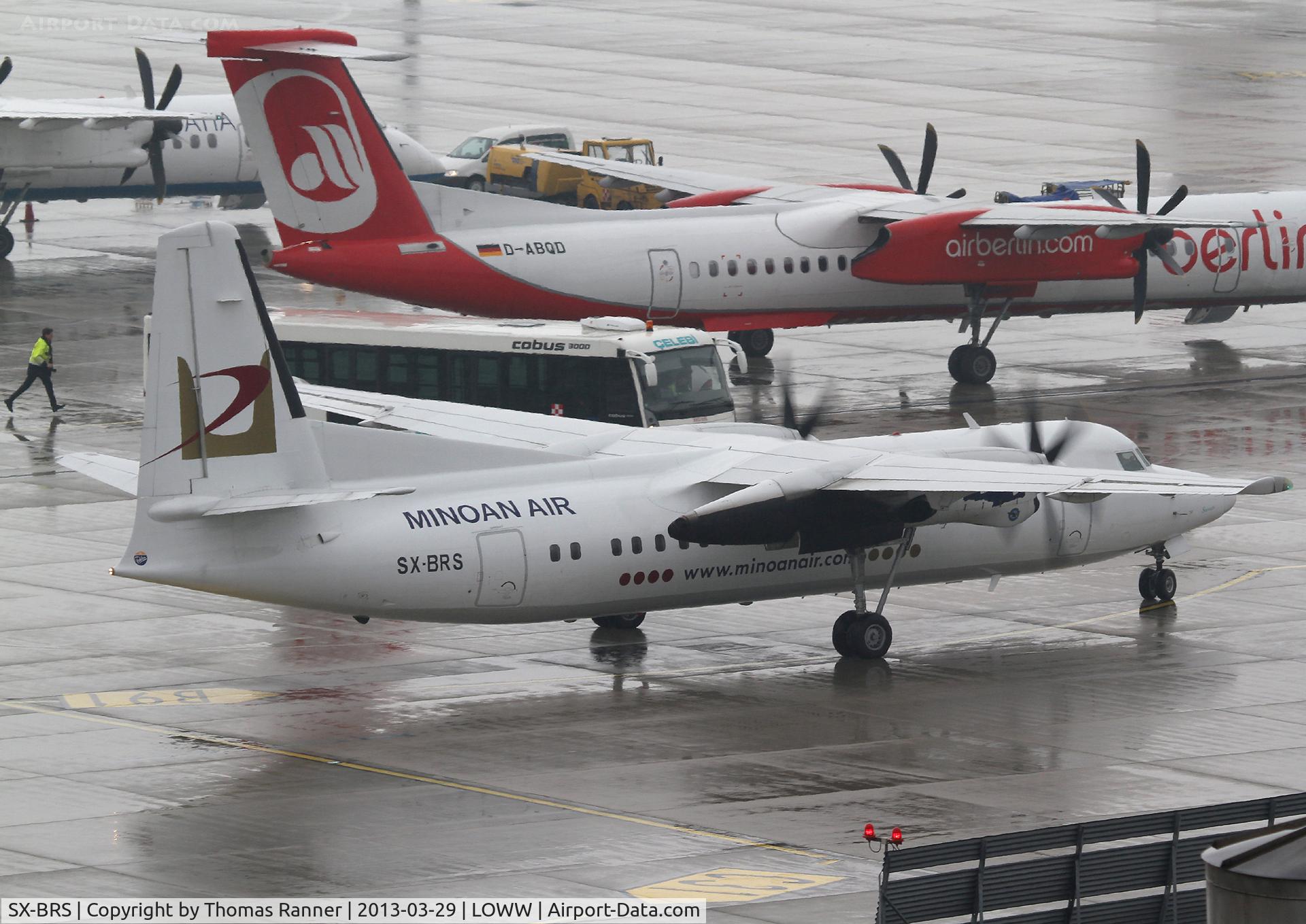 SX-BRS, 1990 Fokker 50 C/N 20206, Minoan Air Fokker 50