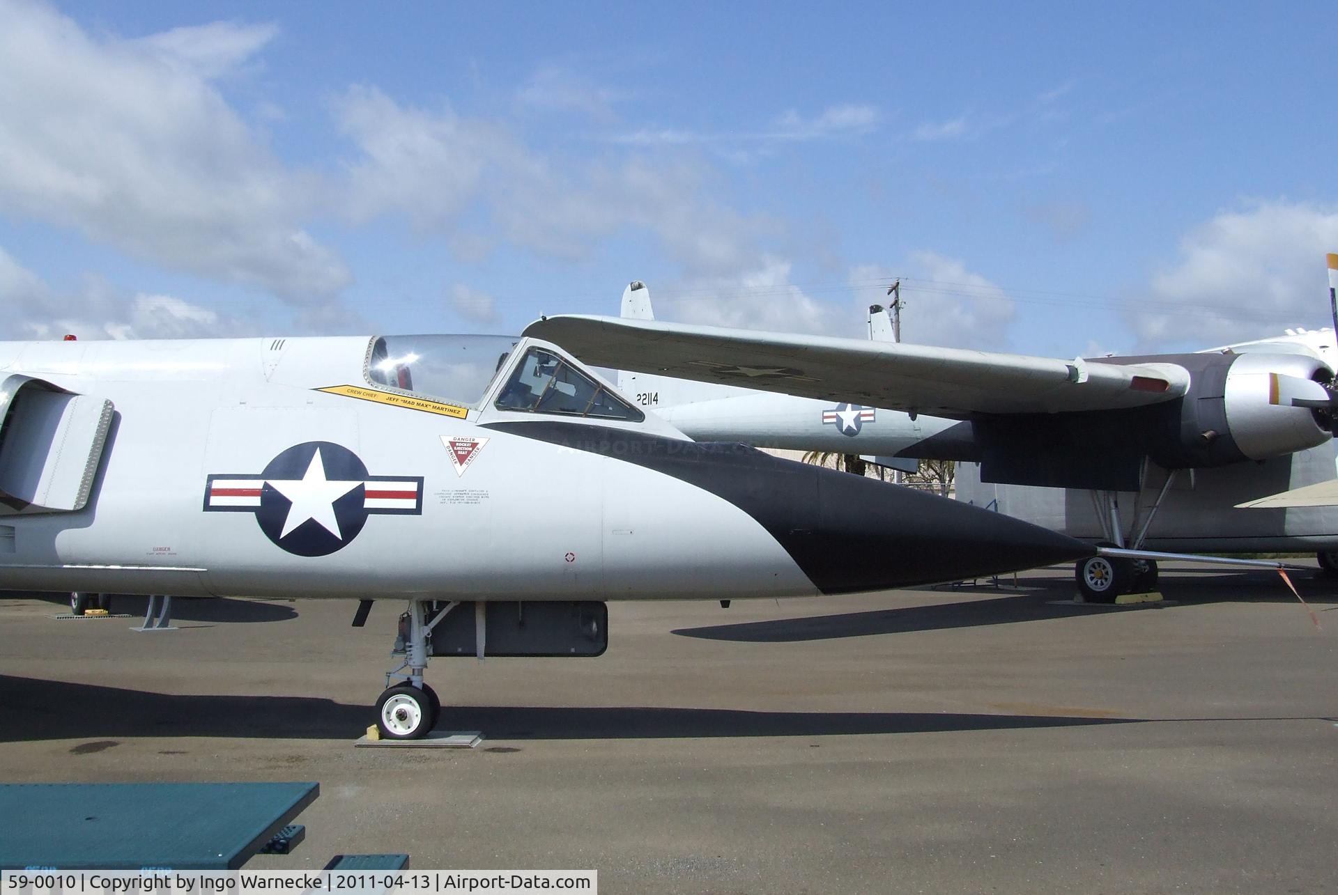 59-0010, 1959 Convair F-106A Delta Dart C/N 8-24-139, Convair F-106A Delta Dart at the Aerospace Museum of California, Sacramento CA