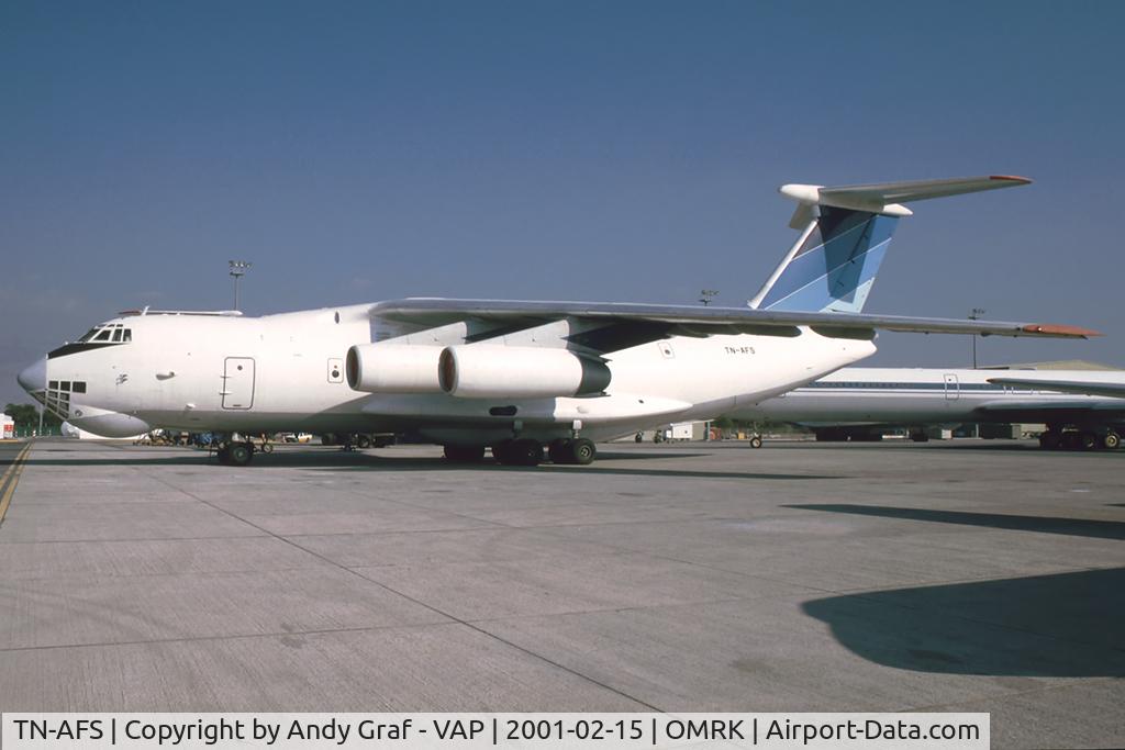 TN-AFS, Ilyushin Il-76TD C/N 1033415504, Centrafricain Airlines IL76