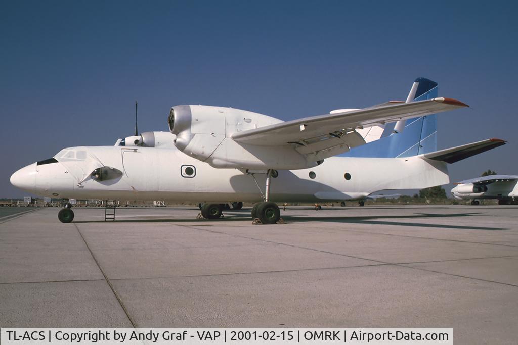 TL-ACS, 1991 Antonov An-32 C/N 2710, Centraifricain Airlines AN32