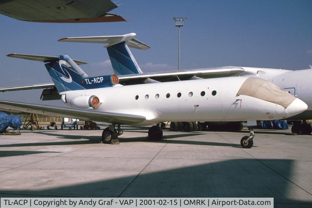 TL-ACP, Yakovlev Yak-40 C/N 9510439, Cetrafricain Airlines Y40