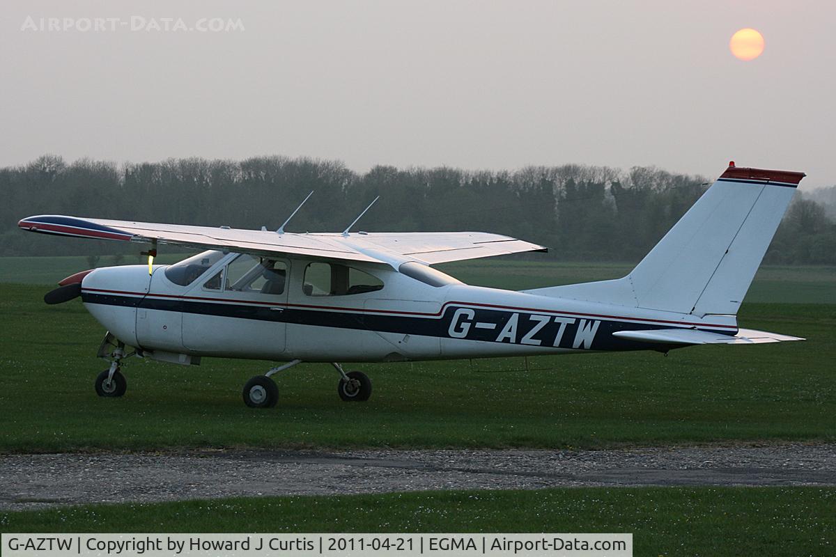 G-AZTW, 1972 Reims Cessna F177RG C/N 0043, Privately owned.