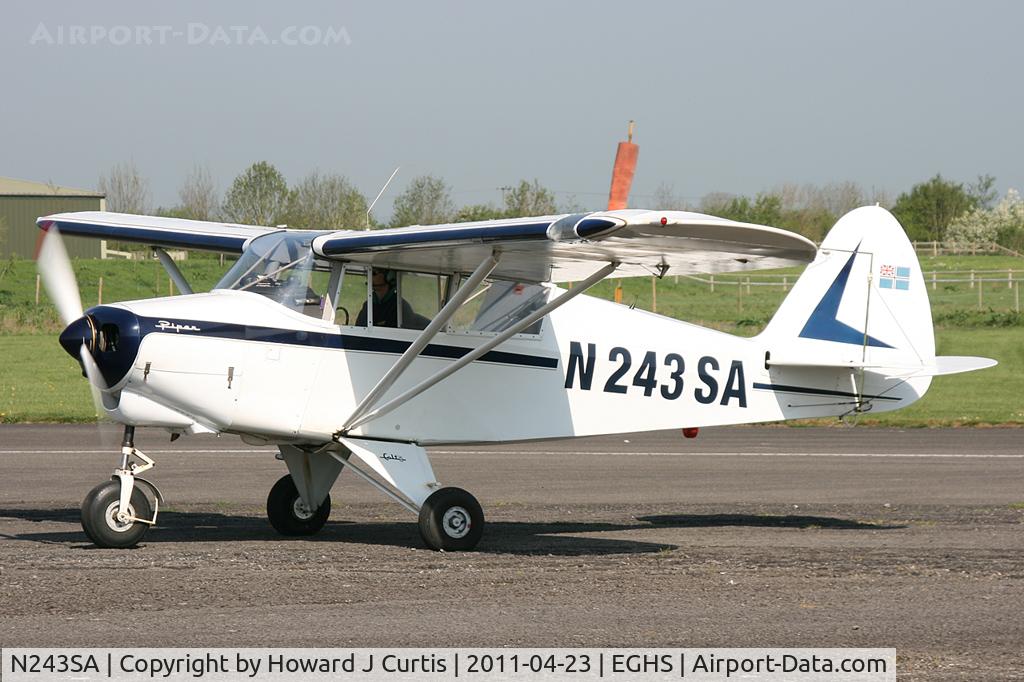 N243SA, 1961 Piper PA-22-108 Colt Colt C/N 22-8376, Privately owned. At the Fly-In.