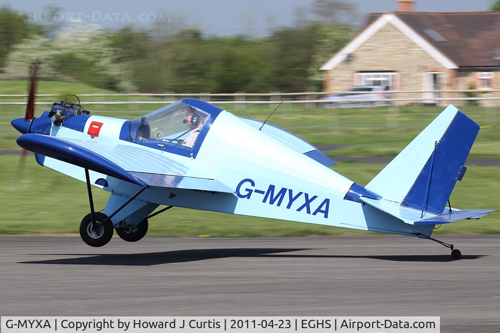 G-MYXA, 1995 Team Mini-Max 91 C/N PFA 186-12266, Privately owned. At the Fly-In.