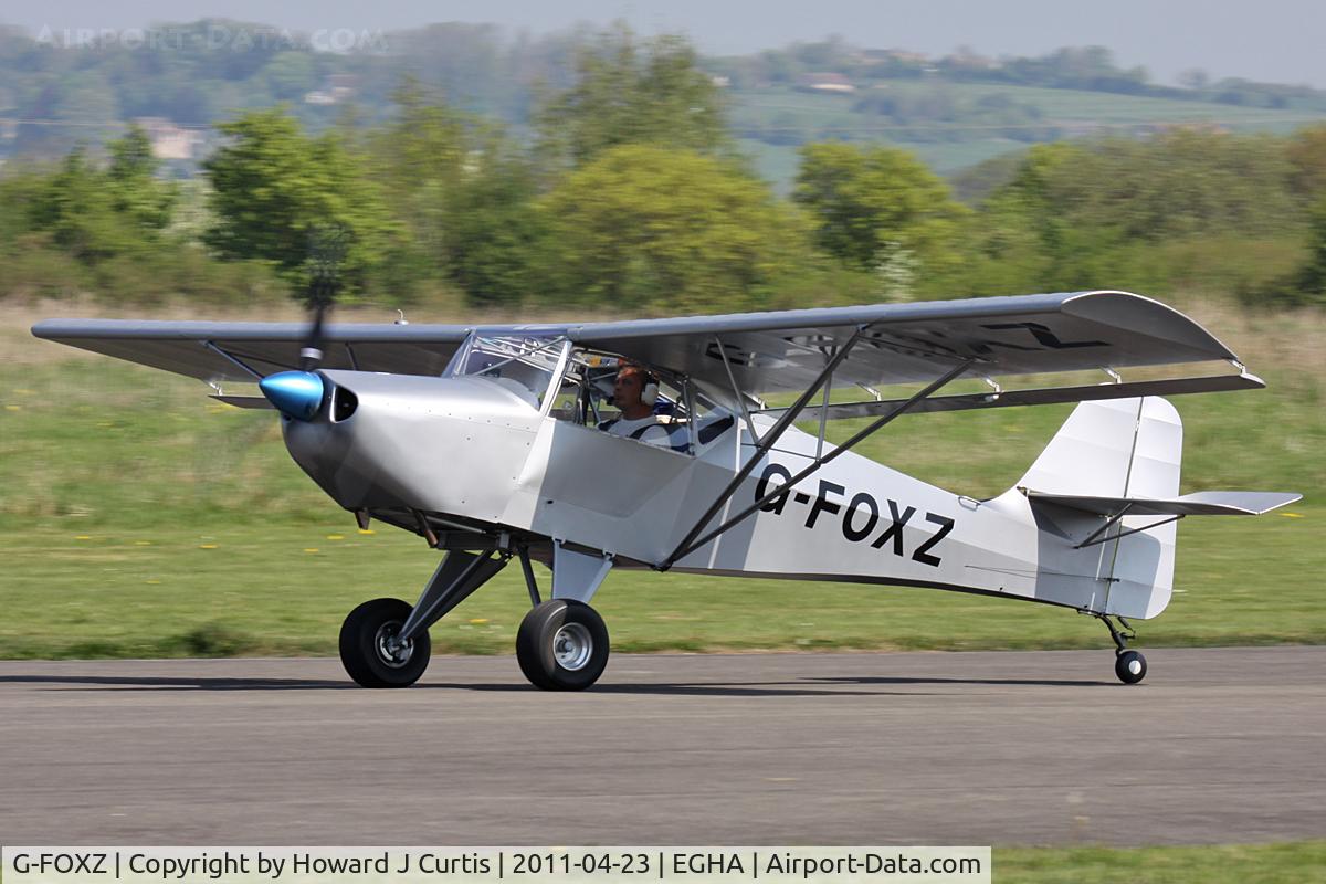 G-FOXZ, 2004 Denney Kitfox C/N PFA 172-11834, Privately owned. At the Fly-In.