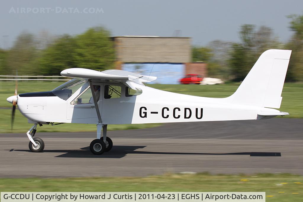 G-CCDU, 2003 Tecnam P-92EM Echo C/N PFA 318-13721, Privately owned. At the Fly-In.