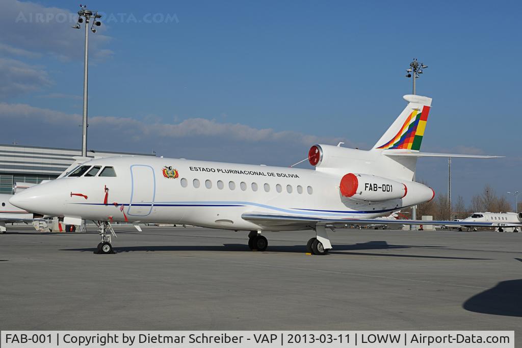 FAB-001, 2008 Dassault Falcon 900EX C/N 209, Bolivia Government Falcon 900