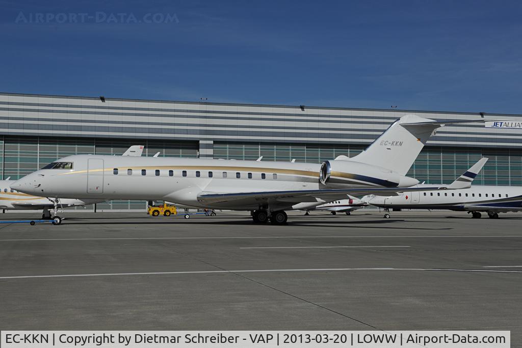 EC-KKN, 2001 Bombardier BD-700-1A10 Global Express C/N 9084, Globalexpress
