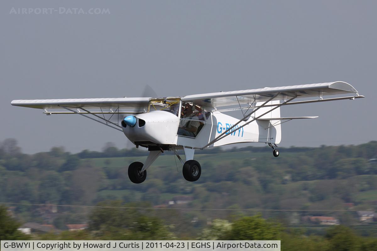 G-BWYI, 1997 Denney Kitfox Mk3 C/N PFA 172-12143, Privately owned. At the Fly-In.