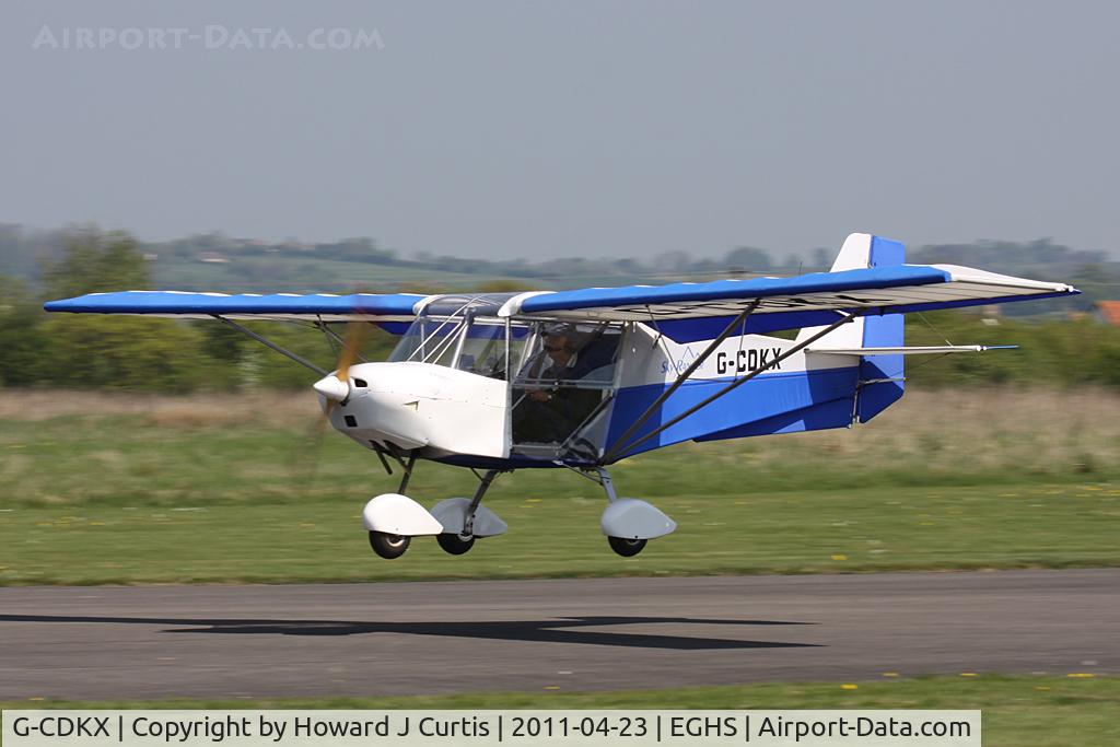 G-CDKX, 2005 Skyranger J2.2(1) C/N BMAA/HB/395, Privately owned. At the Fly-In.