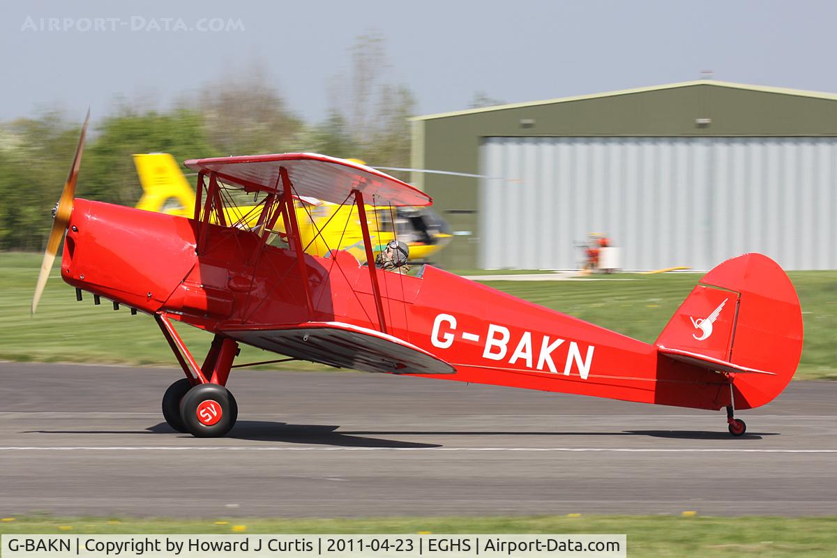 G-BAKN, 1946 Stampe-Vertongen SV-4C C/N 348, Privately owned. At the Fly-In.