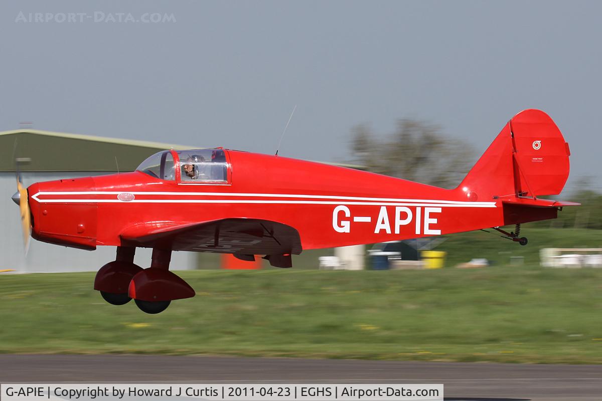 G-APIE, 1958 Tipsy Belfair C/N 535, Privately owned. At the Fly-In.
