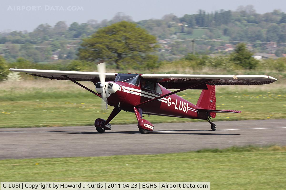 G-LUSI, 1951 Luscombe 8F Silvaire C/N 6770, Privately owned. At the Fly-In.