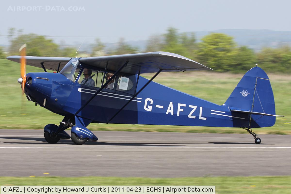 G-AFZL, 1939 Porterfield CP-50 Collegiate C/N 581, Privately owned. At the Fly-In.