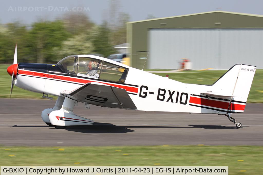 G-BXIO, 1966 SAN Jodel DR-1050M Excellence C/N 493, Privately owned. At the Fly-In.