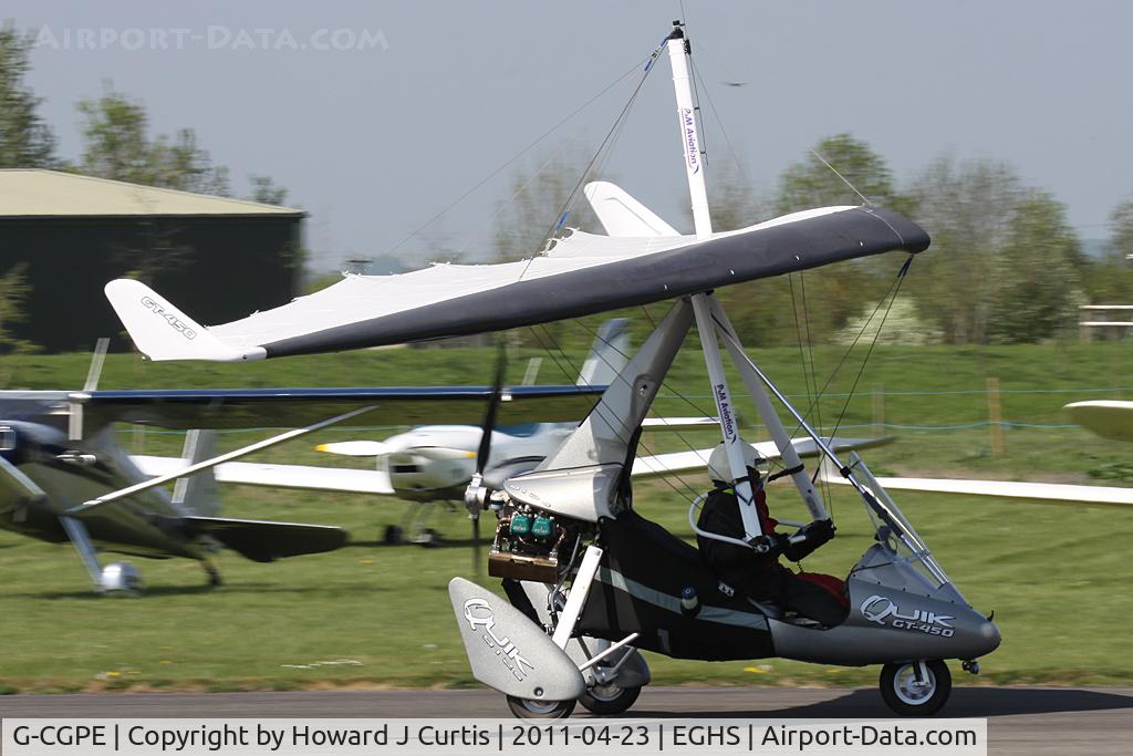 G-CGPE, P&M Aviation Quik GT450 C/N 8537, Privately owned. At the Fly-In.