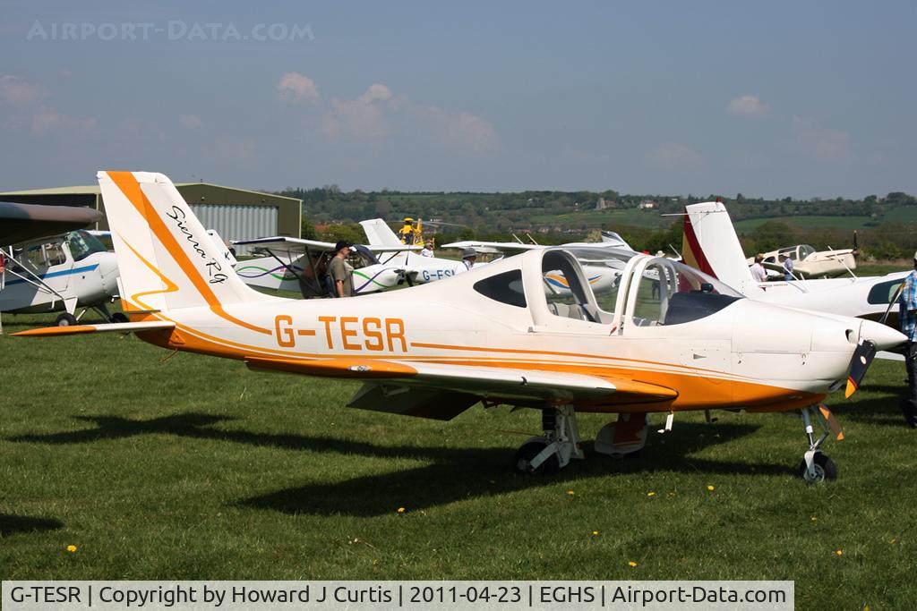 G-TESR, 2008 Tecnam P-2002RG Sierra C/N PFA 333A-14758, Privately owned. At the Fly-In.