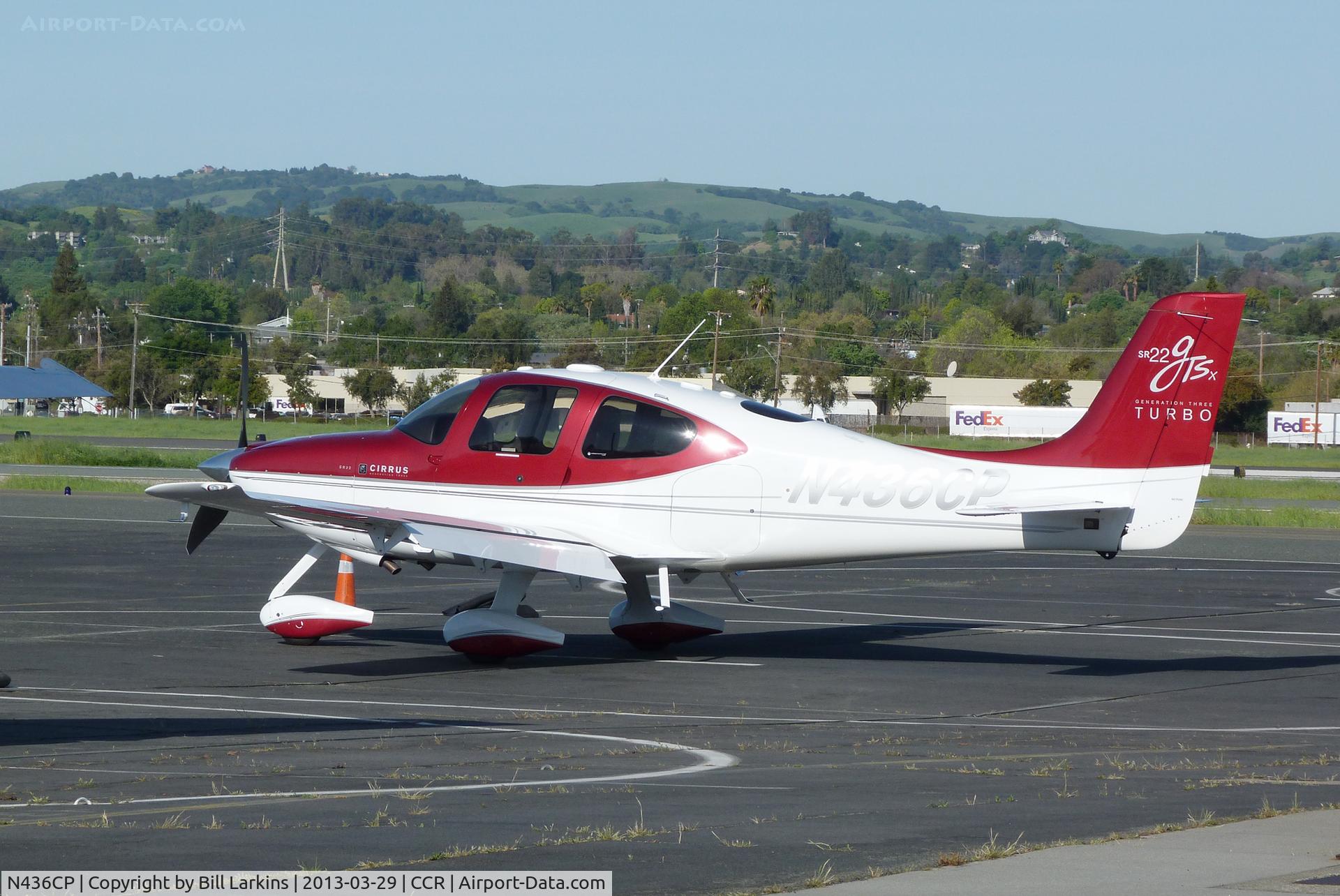N436CP, 2008 Cirrus SR22 C/N 3266, Visitor