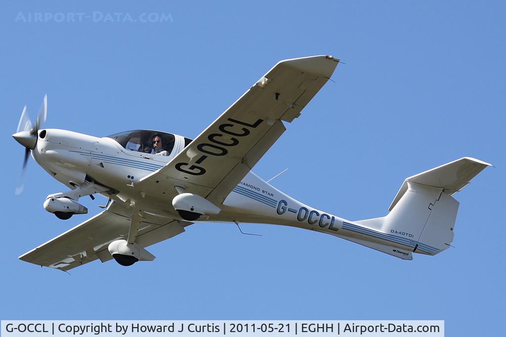 G-OCCL, 2006 Diamond DA-40D Diamond Star C/N D4.237, Privately owned.