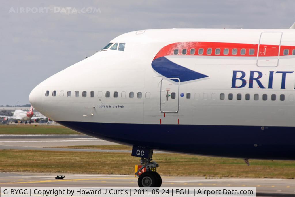 G-BYGC, 1999 Boeing 747-436 C/N 25823, British Airways.