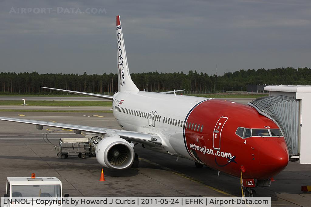LN-NOL, 2009 Boeing 737-8Q8 C/N 37159, Norwegian Air Shuttle. 6000th 737 built.