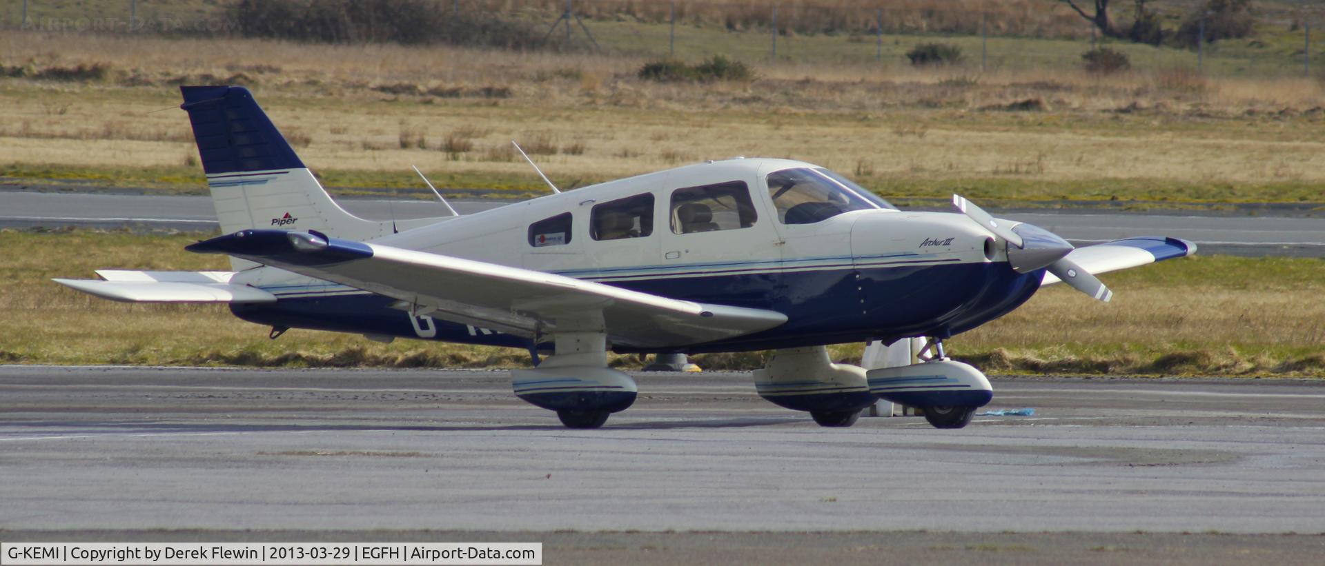 G-KEMI, 1998 Piper PA-28-181 Cherokee Archer III C/N 28-43180, Visiting Archer 3, ex N41493, from EGMA, Fowlmere Aerodrome, Royston.