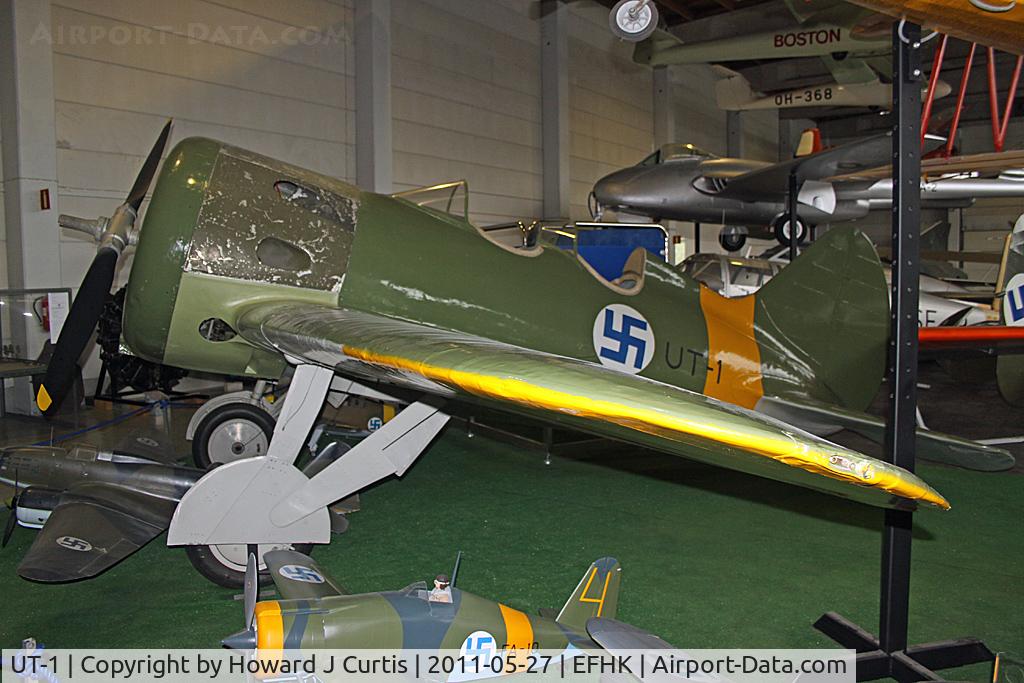 UT-1, Polikarpov I-16 UTI-4 C/N Not found UT-1, Ex Finnish Air Force. On display at the Finnish Aviation Museum (Suomen Ilmailumuseo).