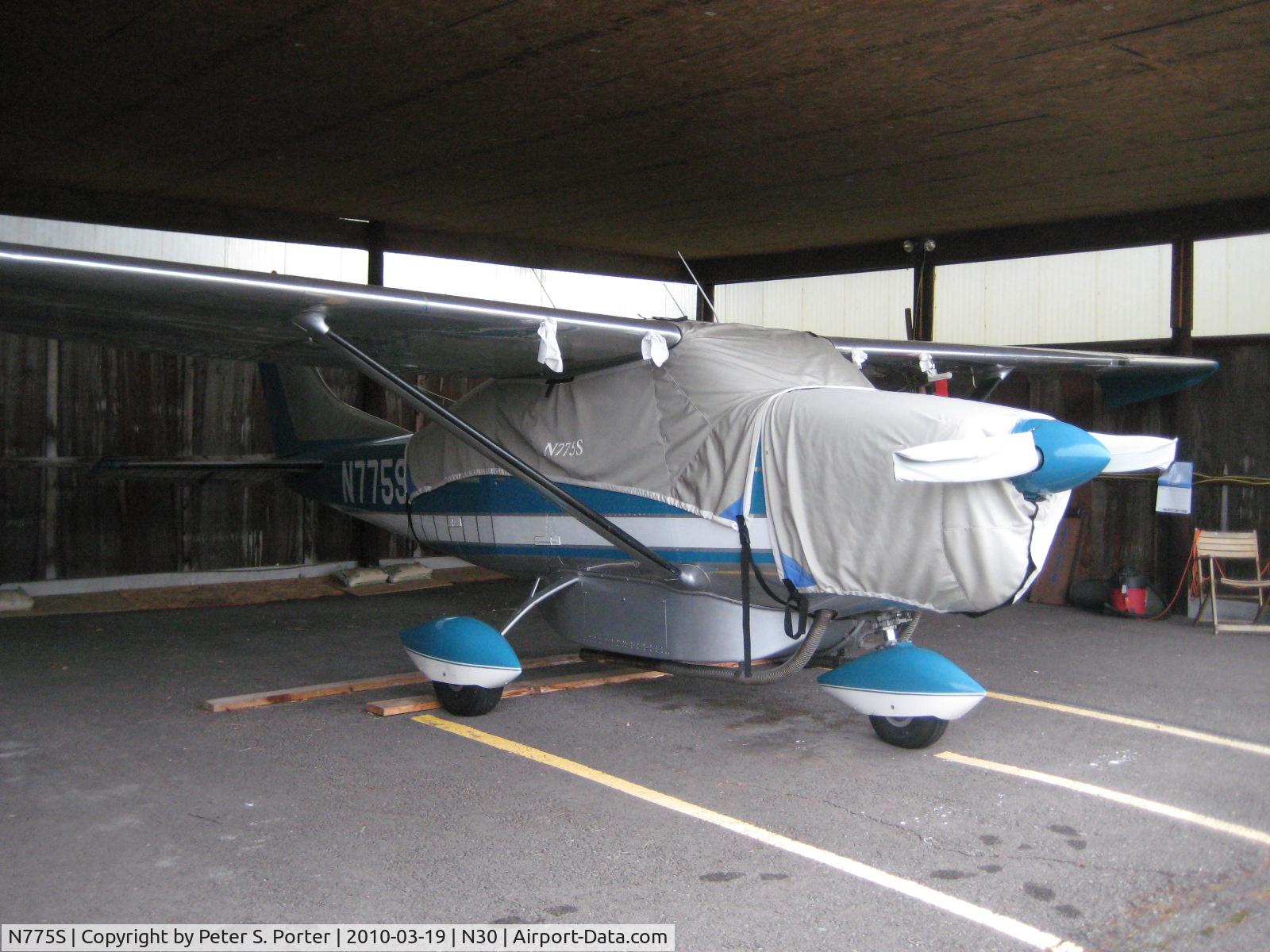 N775S, 1965 Cessna U206A Super Skywagon C/N U206-0488, Cargo pod/Note custom exhaust  to keep cargo pod clean from exhaust.