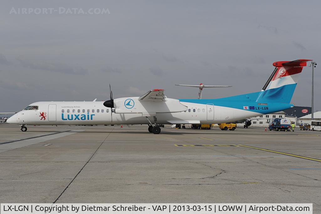 LX-LGN, 2012 De Havilland Canada DHC-8-402Q Dash 8 C/N 4426, Dash 8-400 Luxair