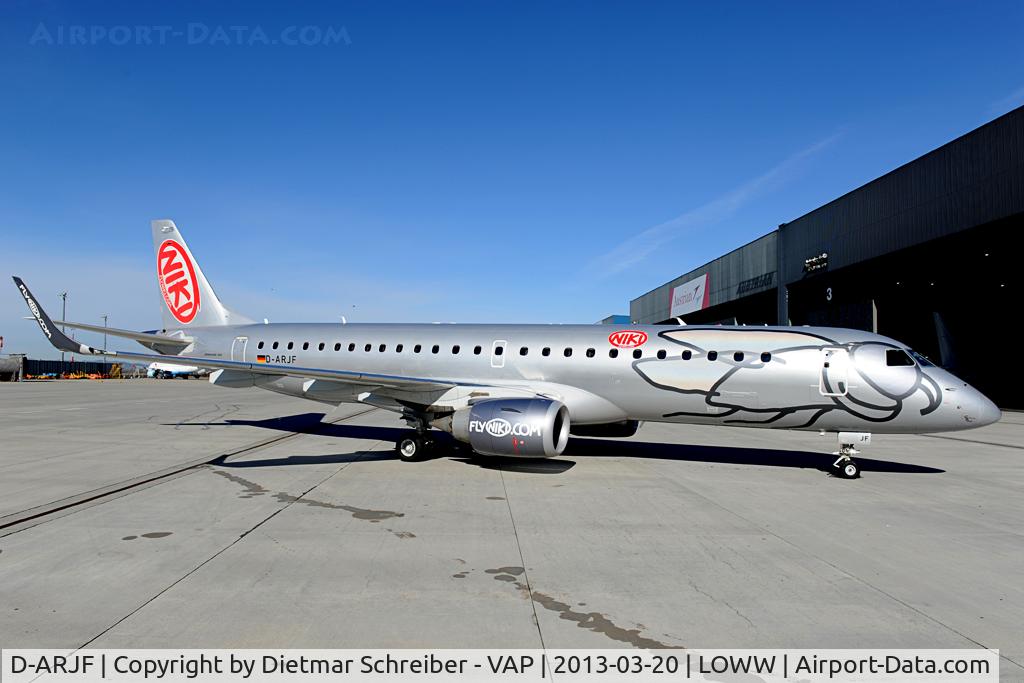 D-ARJF, 2011 Embraer 190LR (ERJ-190-100LR) C/N 19000420, Niki Embraer 190