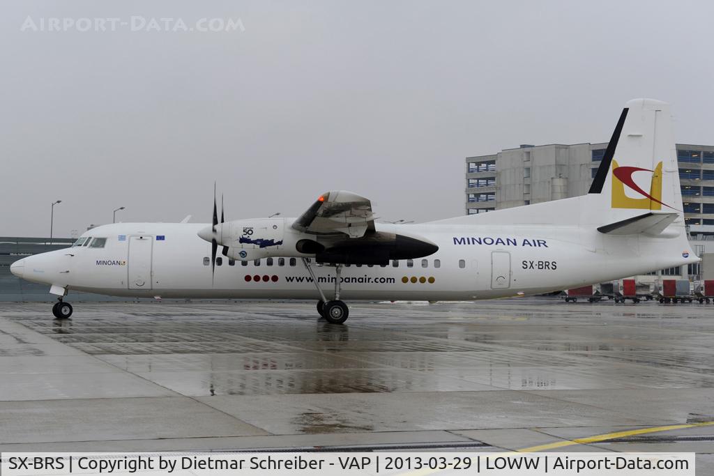 SX-BRS, 1990 Fokker 50 C/N 20206, Minoan Airlines Fokker 50