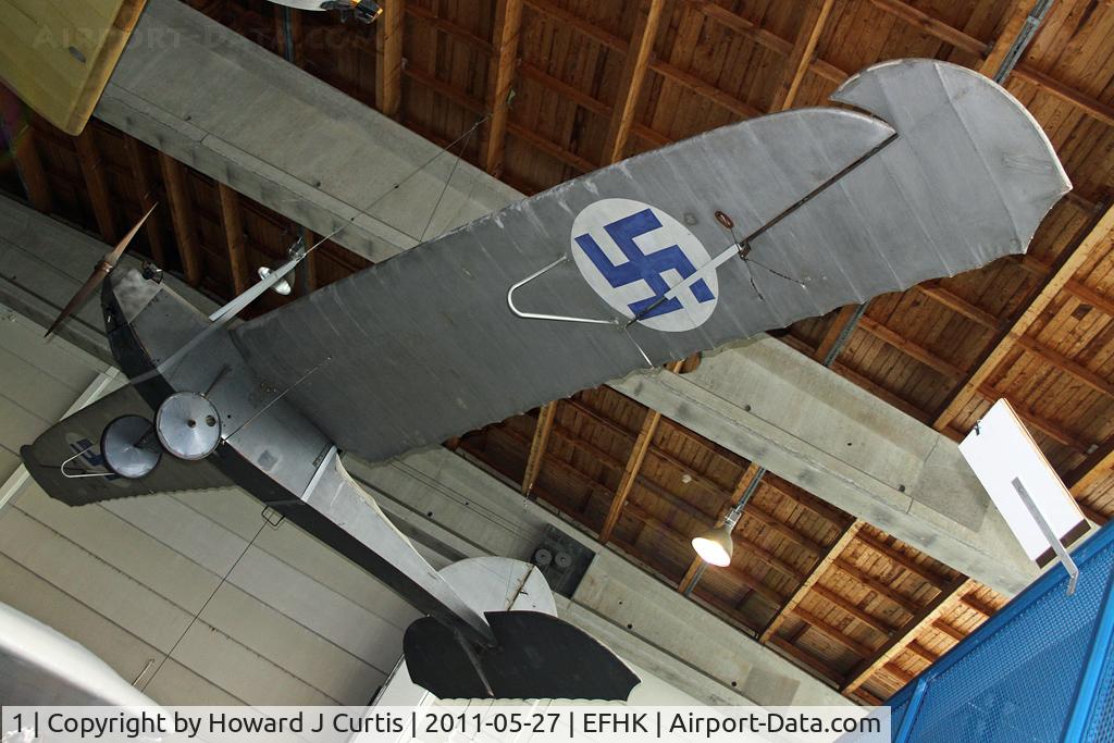 1, 1924 Adaridi Monoplane C/N 1, Ex Finnish Air Force. On display at the Finnish Aviation Museum (Suomen Ilmailumuseo).