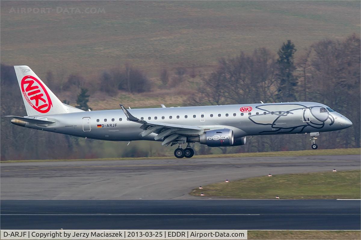 D-ARJF, 2011 Embraer 190LR (ERJ-190-100LR) C/N 19000420, Embraer ERJ-190-200LR