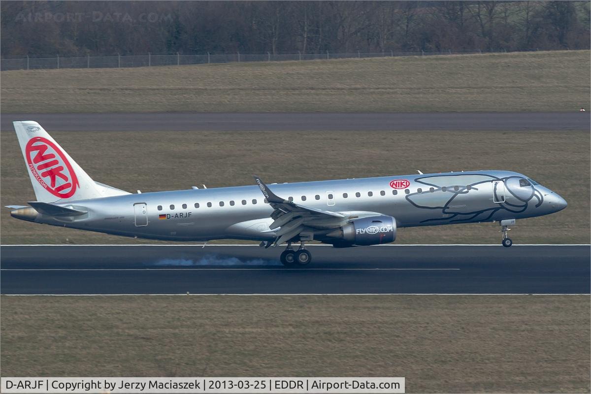 D-ARJF, 2011 Embraer 190LR (ERJ-190-100LR) C/N 19000420, Embraer ERJ-190-200LR