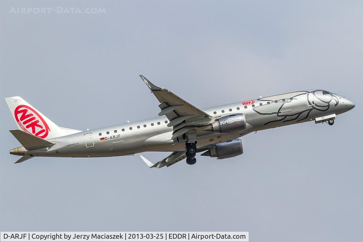 D-ARJF, 2011 Embraer 190LR (ERJ-190-100LR) C/N 19000420, Embraer ERJ-190-200LR