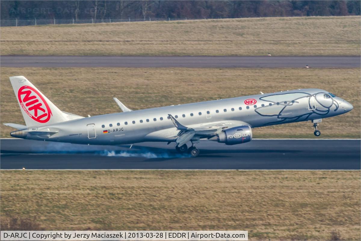 D-ARJC, 2010 Embraer 190LR (ERJ-190-100LR) C/N 19000349, Embraer ERJ-190-100LR