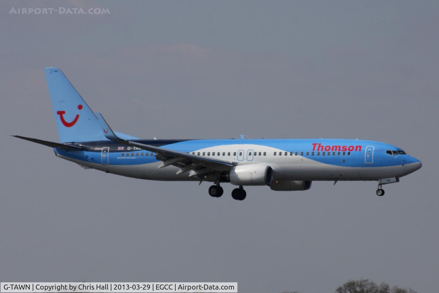 G-TAWN, 2013 Boeing 737-8K5 C/N 37251, Thomson