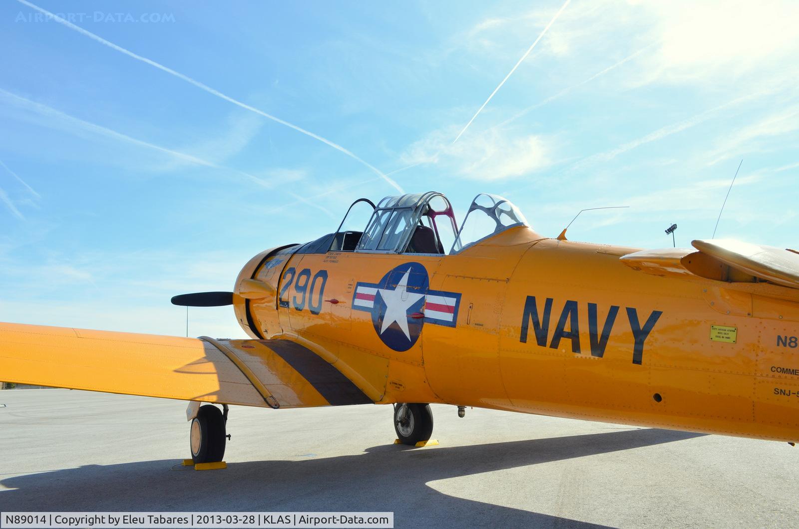 N89014, 1943 North American SNJ-5 Texan Texan C/N 84865, Taken at the Henderson Executive Airport, Henderson, Nevada.