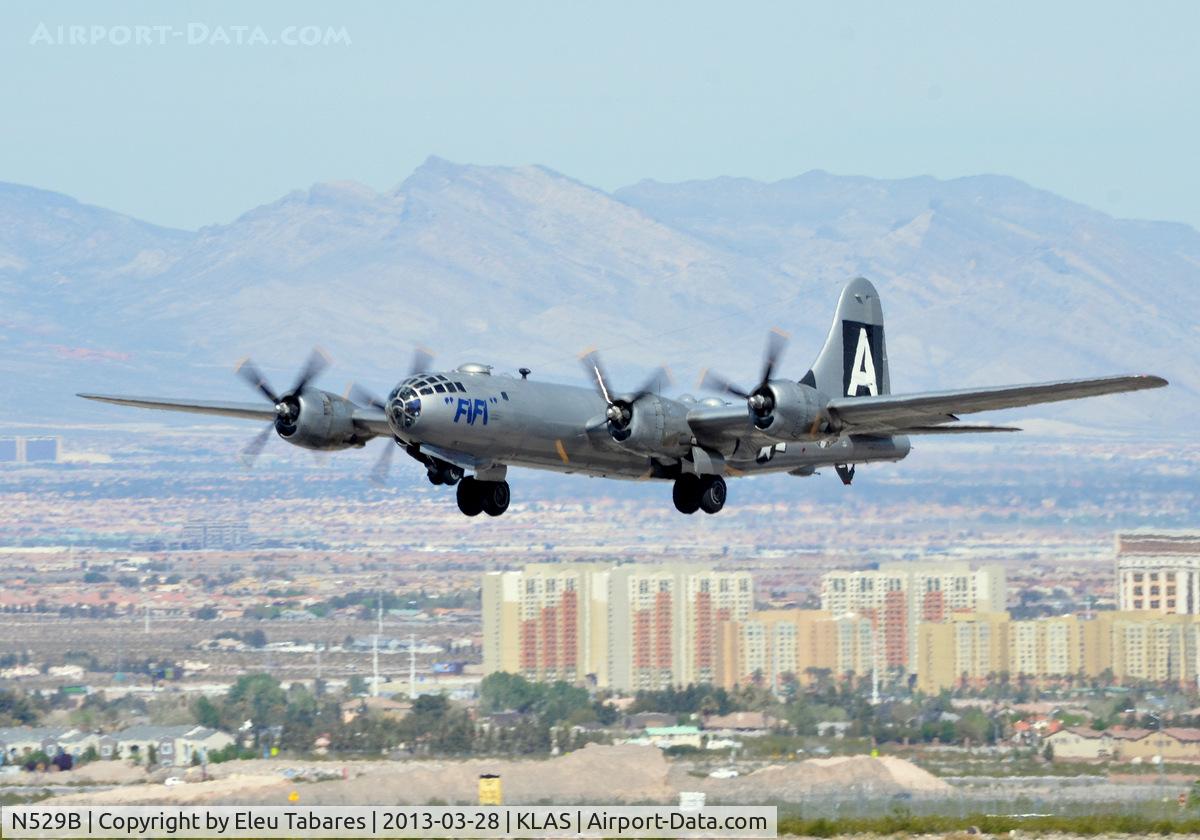 N529B, 1944 Boeing B-29A-60-BN Superfortress C/N 11547, Taken at the Henderson Executive Airport, Henderson, Nevada.