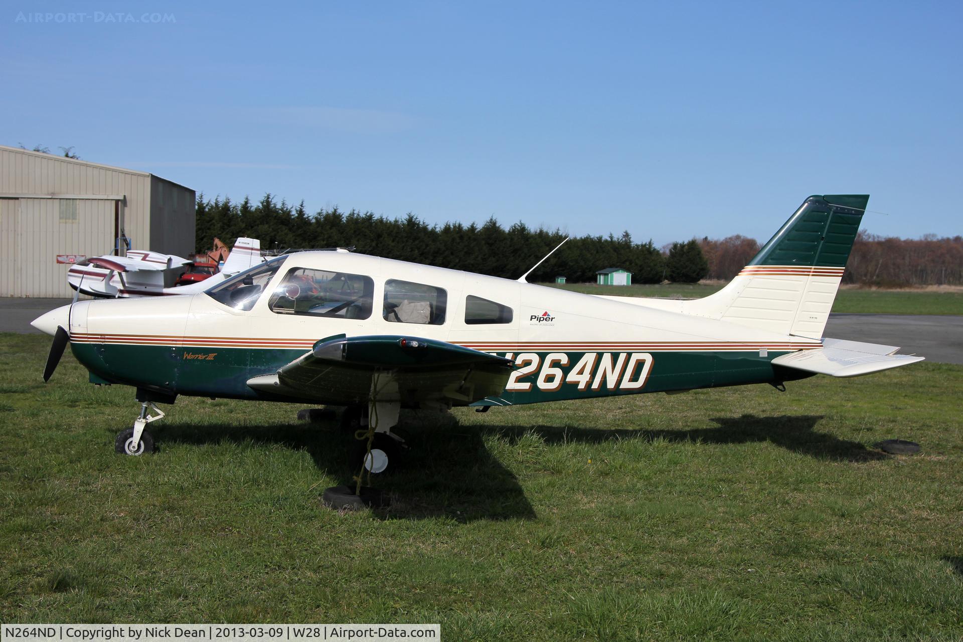 N264ND, 2000 Piper PA-28-161 C/N 28-42069, Sequim Valley Airport/W28