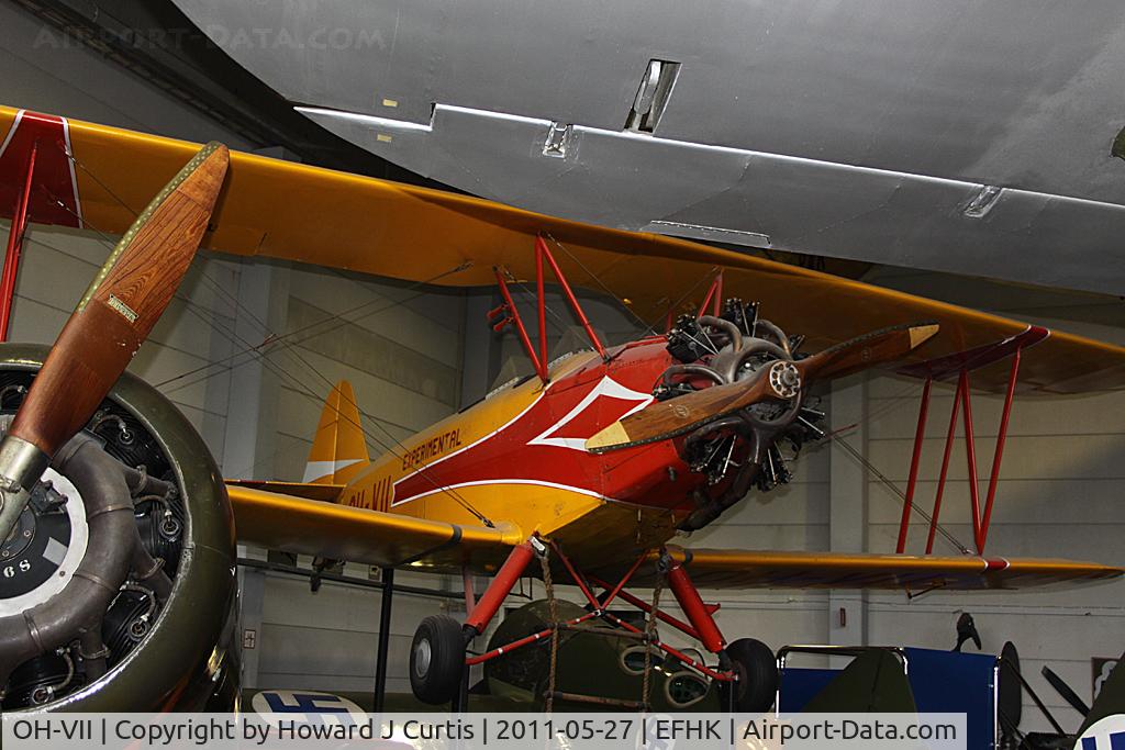 OH-VII, 1939 Valition Viima II C/N 22, On display at the Finnish Aviation Museum (Suomen Ilmailumuseo).