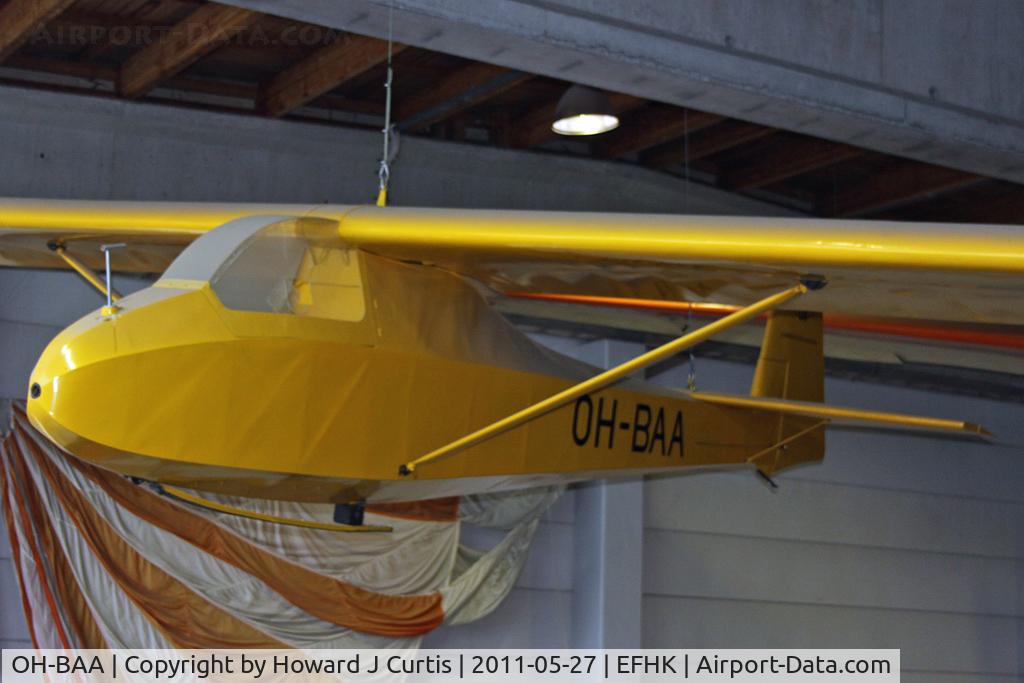 OH-BAA, 1943 Schneider DFS 108-49 Grunau Baby IIb C/N 12/43, On display at the Finnish Aviation Museum (Suomen Ilmailumuseo).