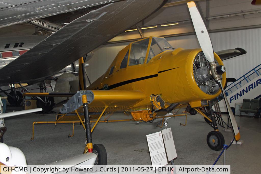 OH-CMB, 1968 Let Z-37A Cmelak C/N 04-09, On display at the Finnish Aviation Museum (Suomen Ilmailumuseo).
