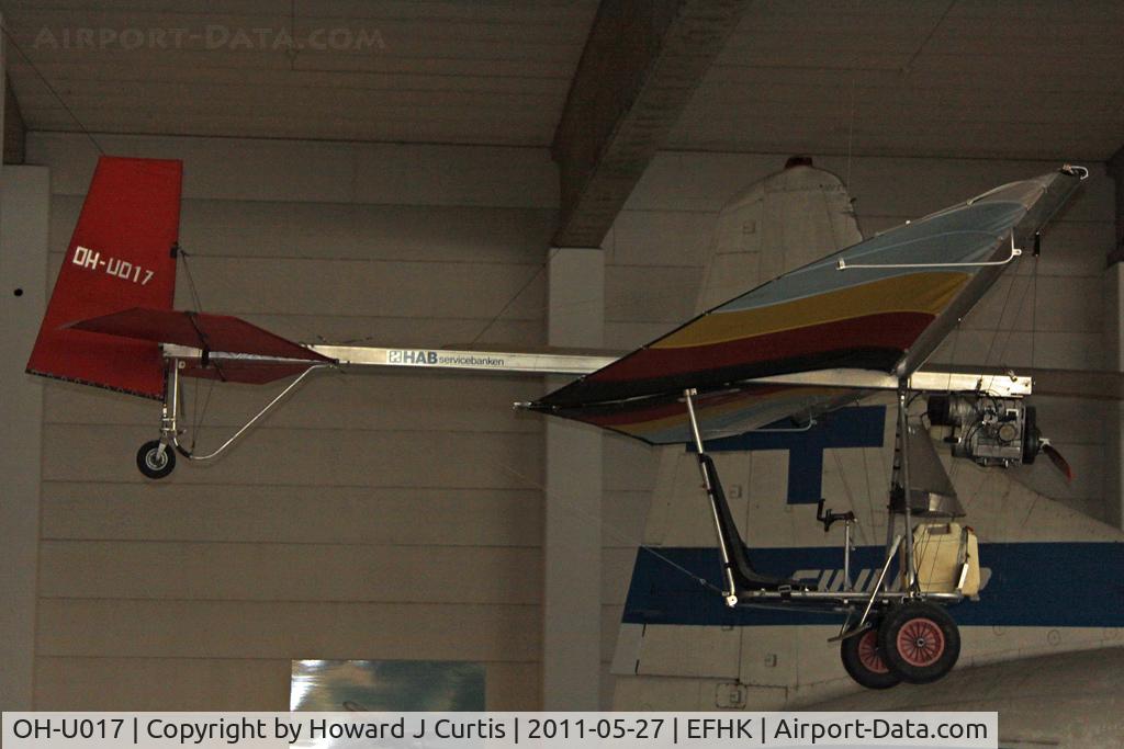 OH-U017, Mahe Scout C/N 012, On display at the Finnish Aviation Museum (Suomen Ilmailumuseo).